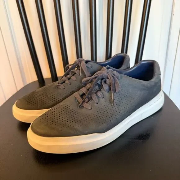Cole Haan Grandpro Rally leather laser cut sneaker size 9 - Picture 5 of 13